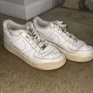 White Nike AF1 Sneakers